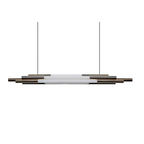 BRONZE LINEAR COPPER CHANDELIER | CLSJK054