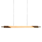 BRONZE LINEAR COPPER CHANDELIER | CLSJK054