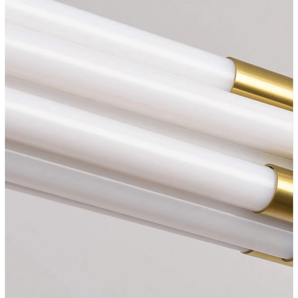 BRONZE LINEAR COPPER CHANDELIER | CLSJK054