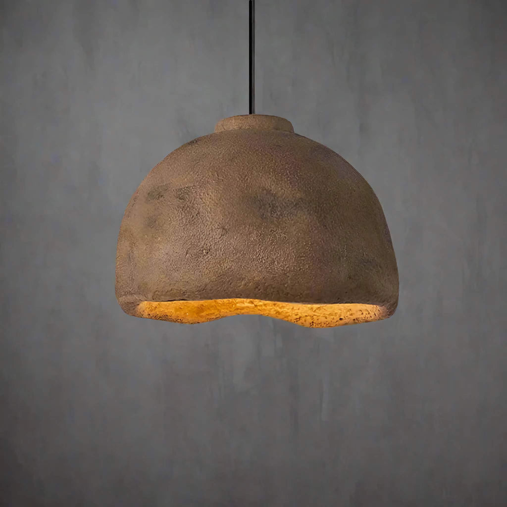 BROWN EARTH TONES WABI-SABI PENDANT LIGHTING | DESIGN CL852200