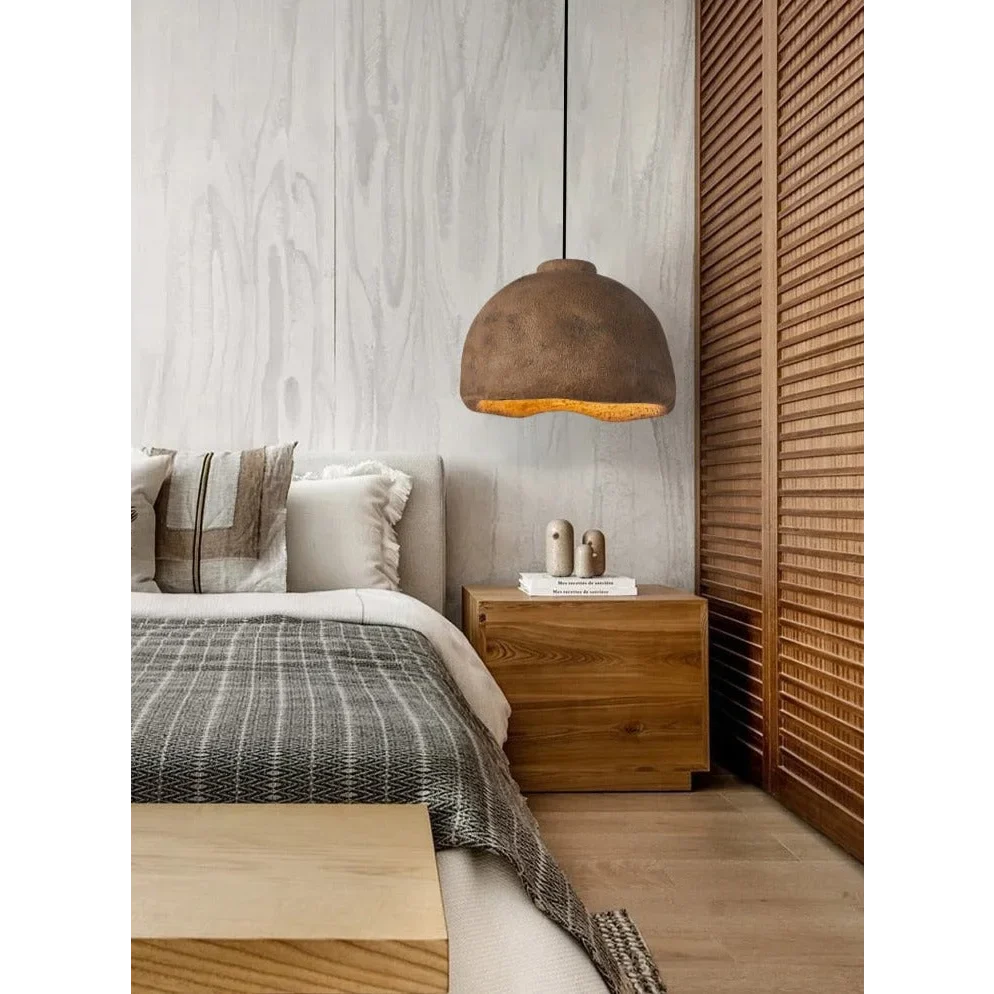 BROWN EARTH TONES WABI-SABI PENDANT LIGHTING | DESIGN CL852200