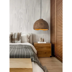 BROWN EARTH TONES WABI-SABI PENDANT LIGHTING | DESIGN CL852200