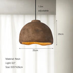 BROWN EARTH TONES WABI-SABI PENDANT LIGHTING | DESIGN CL852200