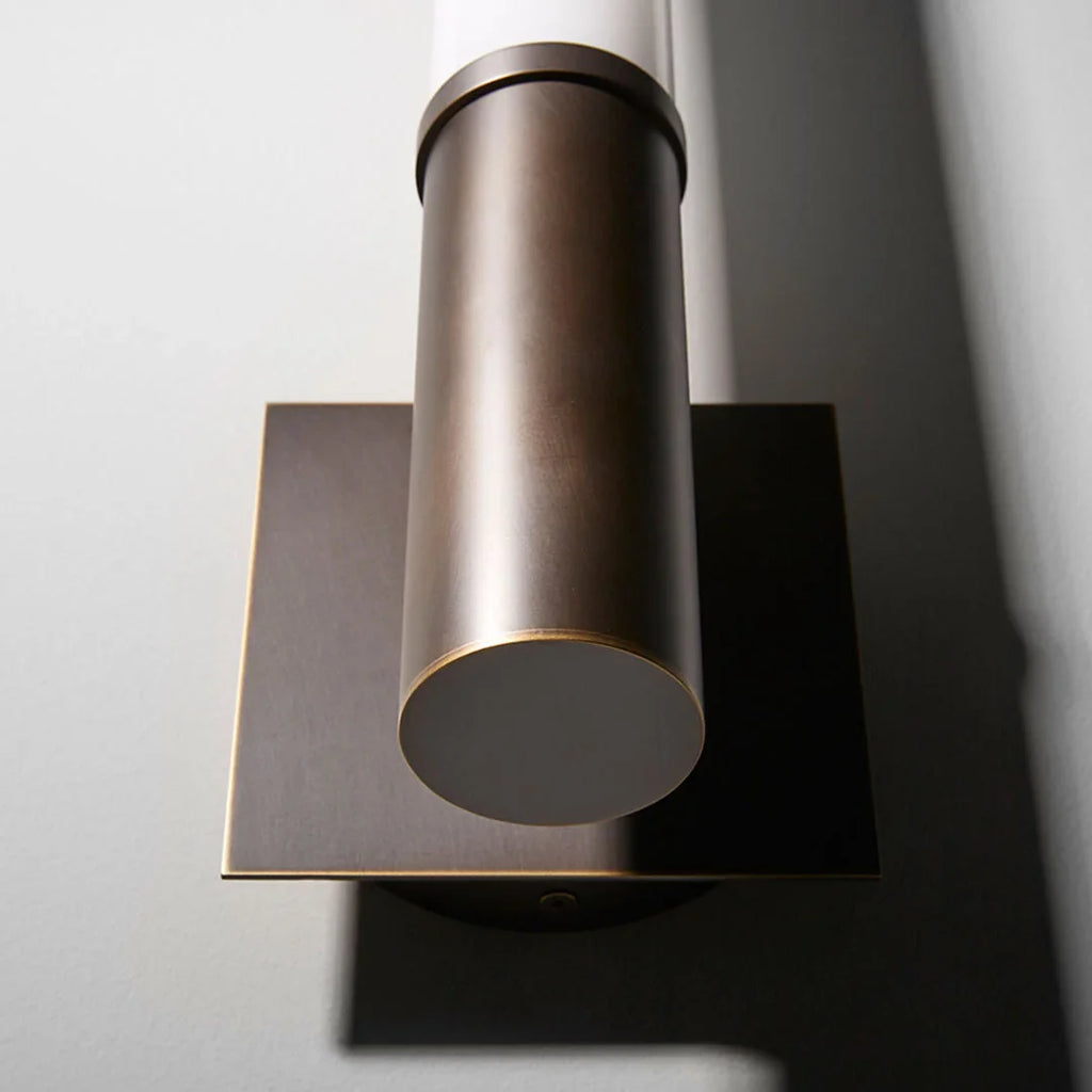 BRUSHED BRONZE TUBE SCONCE | CLSTUV02F