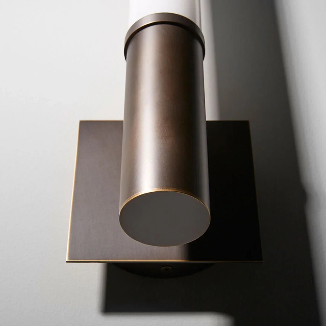BRUSHED BRONZE TUBE SCONCE | CLSTUV02F