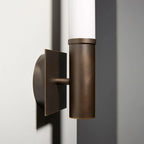 BRUSHED BRONZE TUBE SCONCE | CLSTUV02F