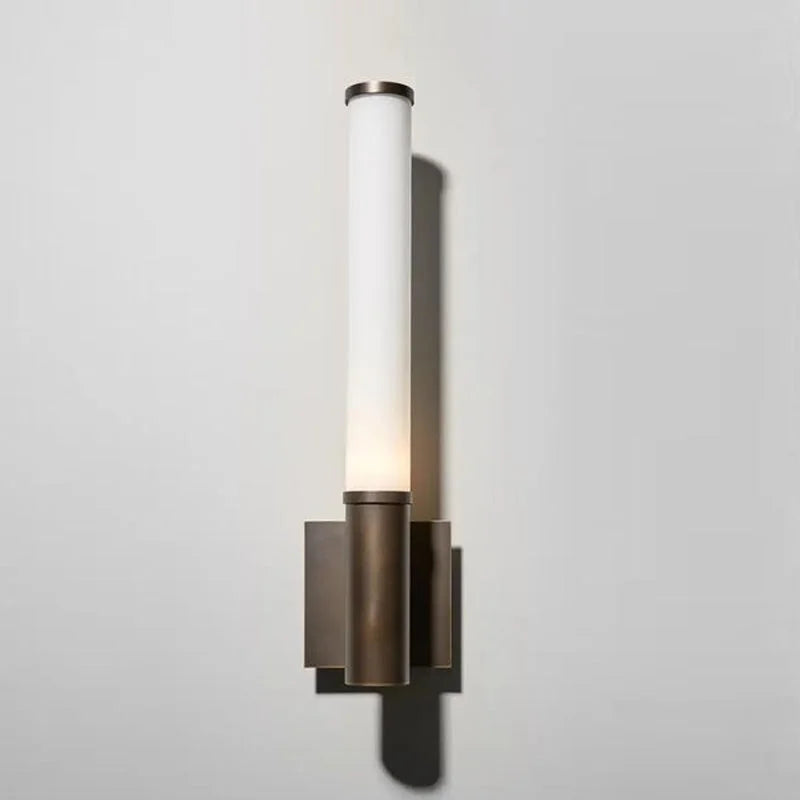BRUSHED BRONZE TUBE SCONCE | CLSTUV02F