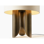 BRUSHED COPPER BASE TABLE LAMP | CLFGRTJ025
