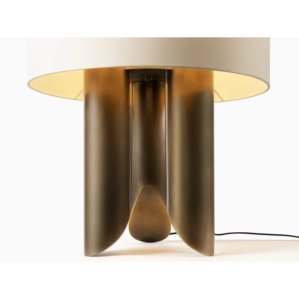BRUSHED COPPER BASE TABLE LAMP | CLFGRTJ025