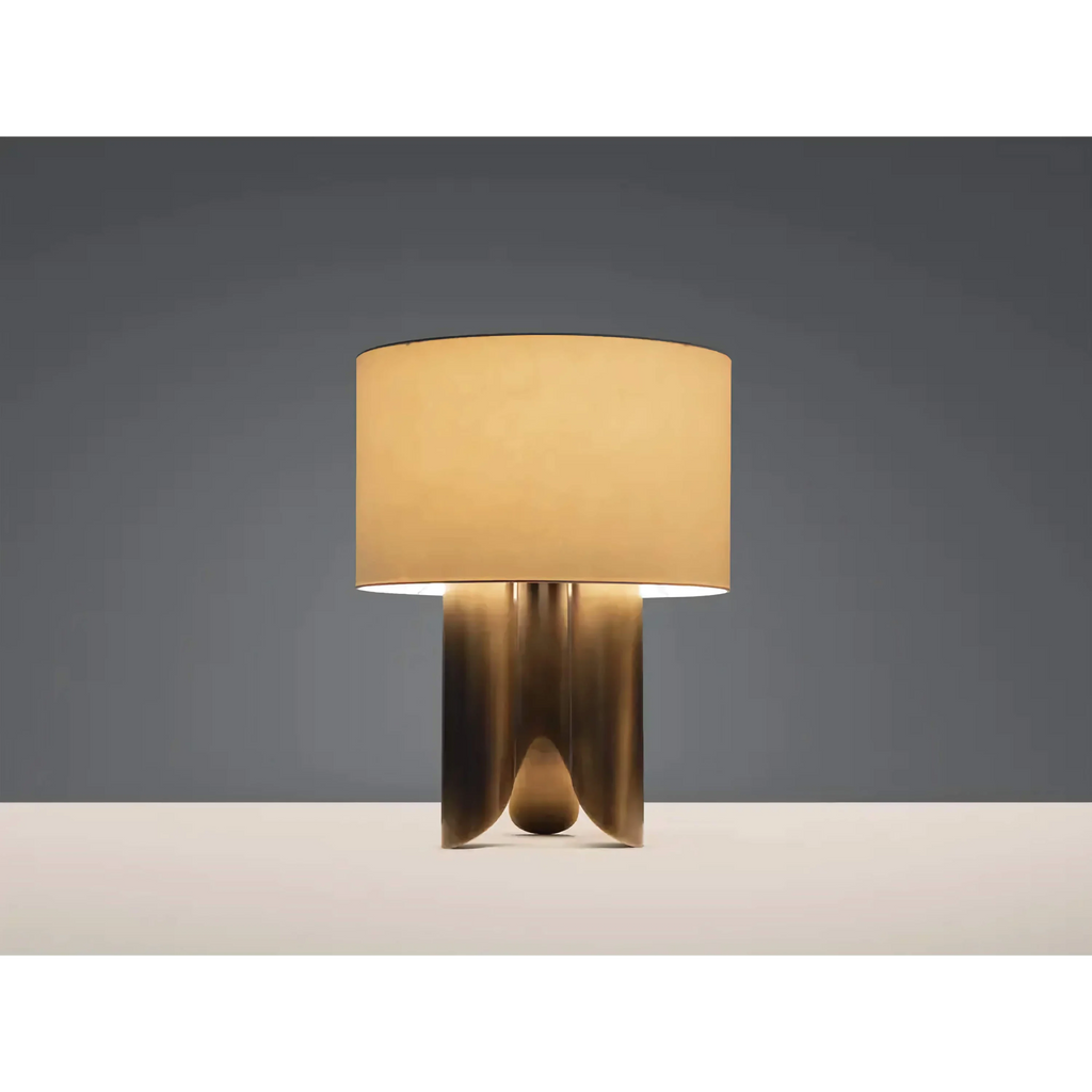 BRUSHED COPPER BASE TABLE LAMP | CLFGRTJ025