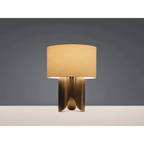 BRUSHED COPPER BASE TABLE LAMP | CLFGRTJ025
