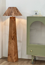BURL WOOD FLOOR LAMP | CLBURL02S5