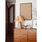 BURL WOOD TABLE LAMP | CLBURL036D