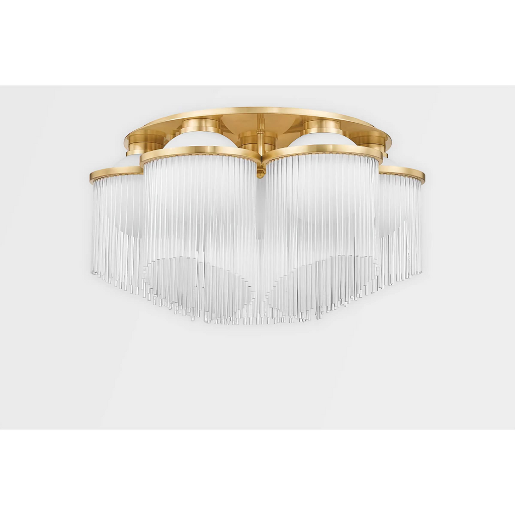 CELESTIAL CRYSTAL FLUSH MOUNT | CLPOP013