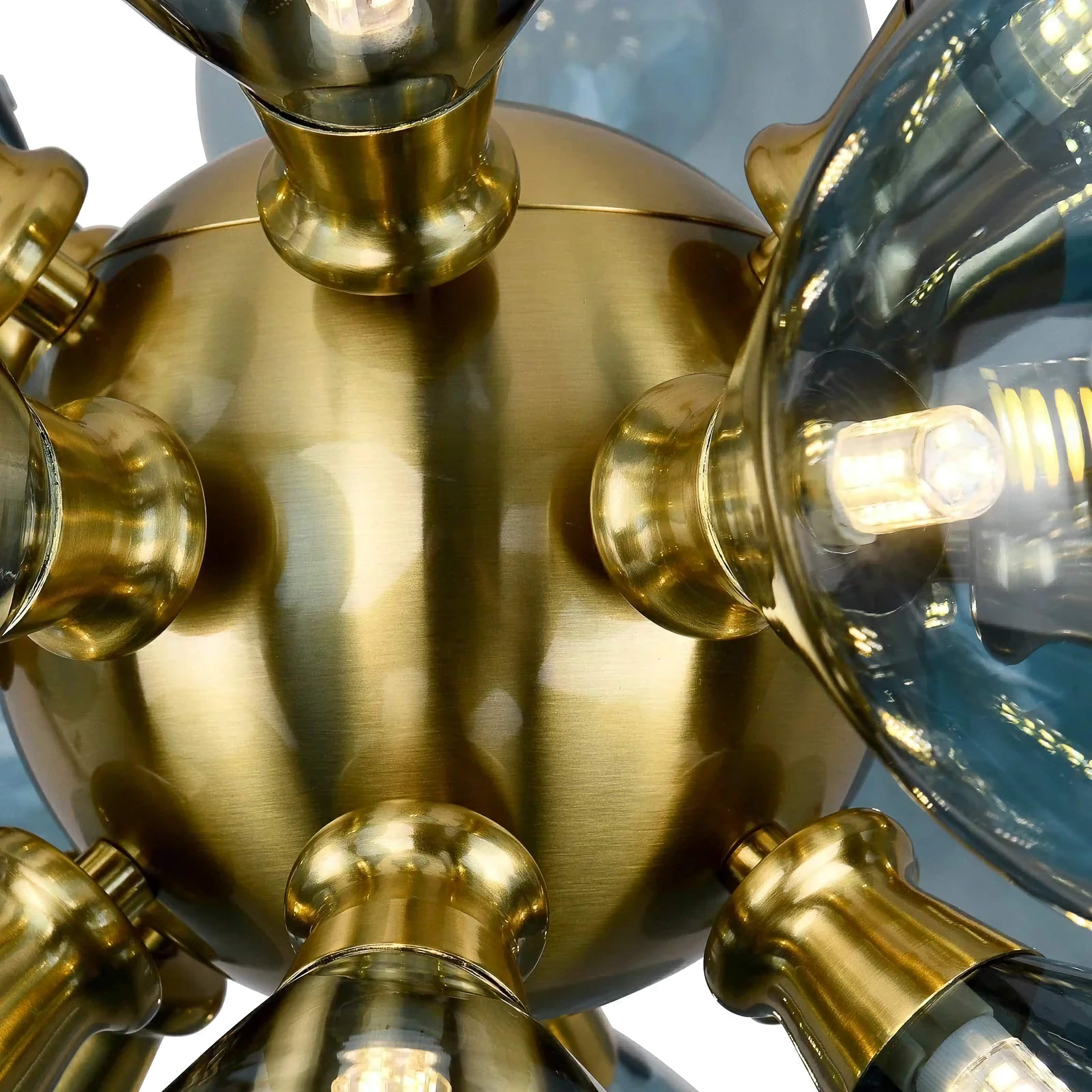 CELESTIAL SPHERE GLASS BUBBLE CHANDELIER