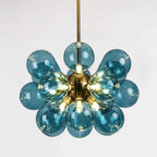 CELESTIAL SPHERE GLASS BUBBLE CHANDELIER