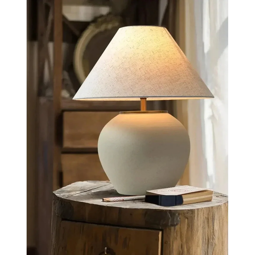 CERAMIC LED TABLE LAMP CHIARA SERIES | CLVG8950
