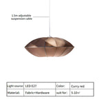 CHIC REAL SILK PENDANT LAMP | CLOK785