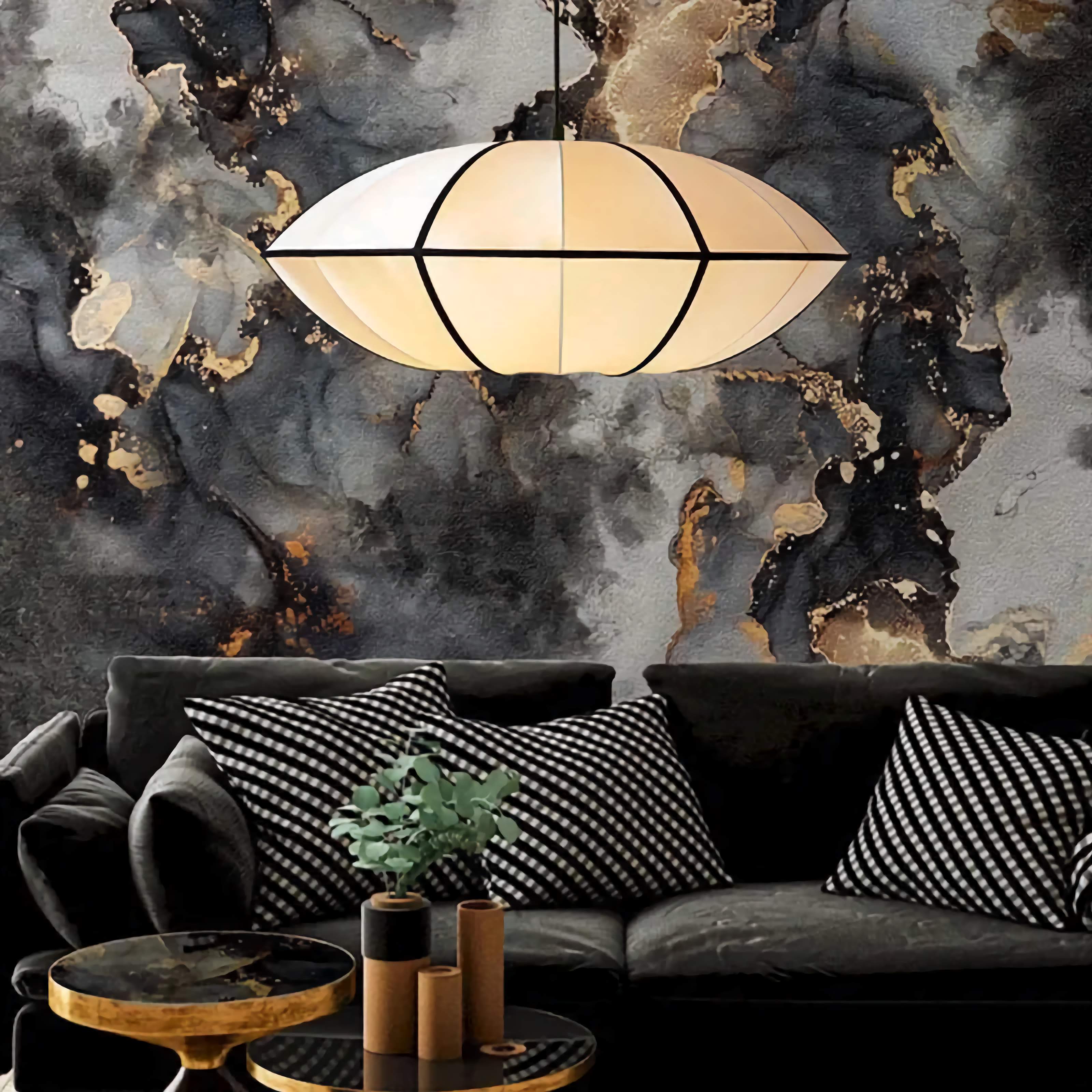 CHIC REAL SILK PENDANT LAMP | CLOK785
