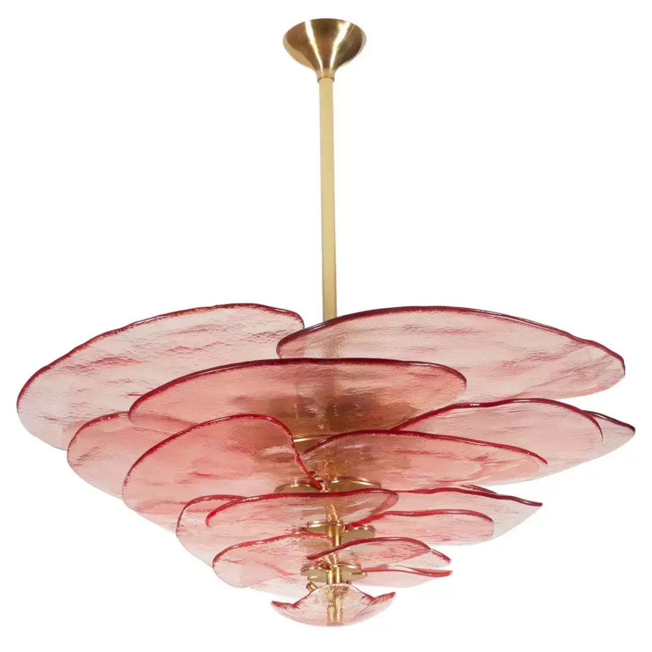 CLEAR FIORE ART DECO GLASS CHANDELIER | CLZL896620C