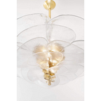 CLEAR FIORE ART DECO GLASS CHANDELIER | CLZL896620C