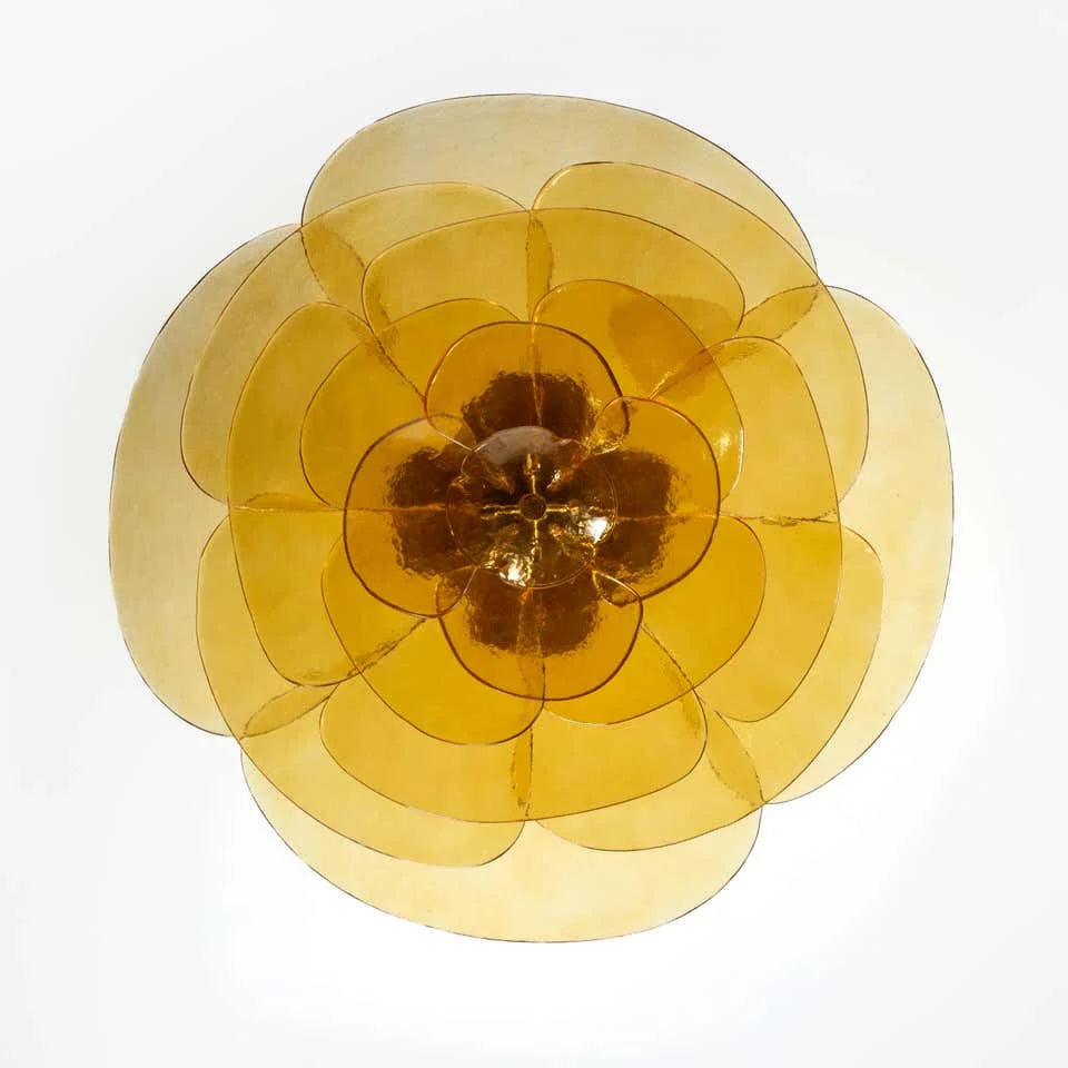 CLEAR FIORE ART DECO GLASS CHANDELIER | CLZL896620C