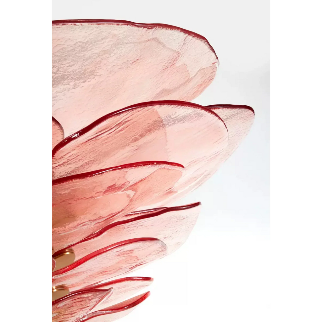 CLEAR FIORE ART DECO GLASS CHANDELIER | CLZL896620C