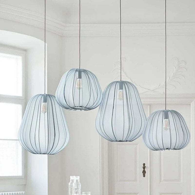 COCOON CLOTH PENDANT LIGHTS