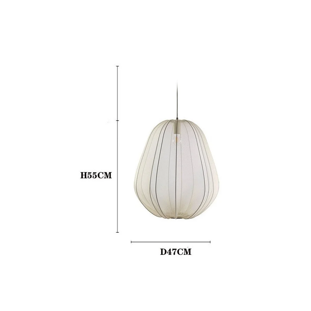 COCOON CLOTH PENDANT LIGHTS