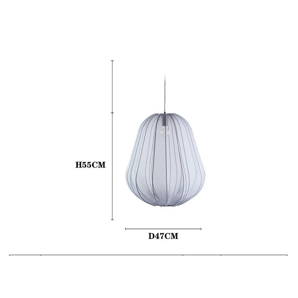 COCOON CLOTH PENDANT LIGHTS