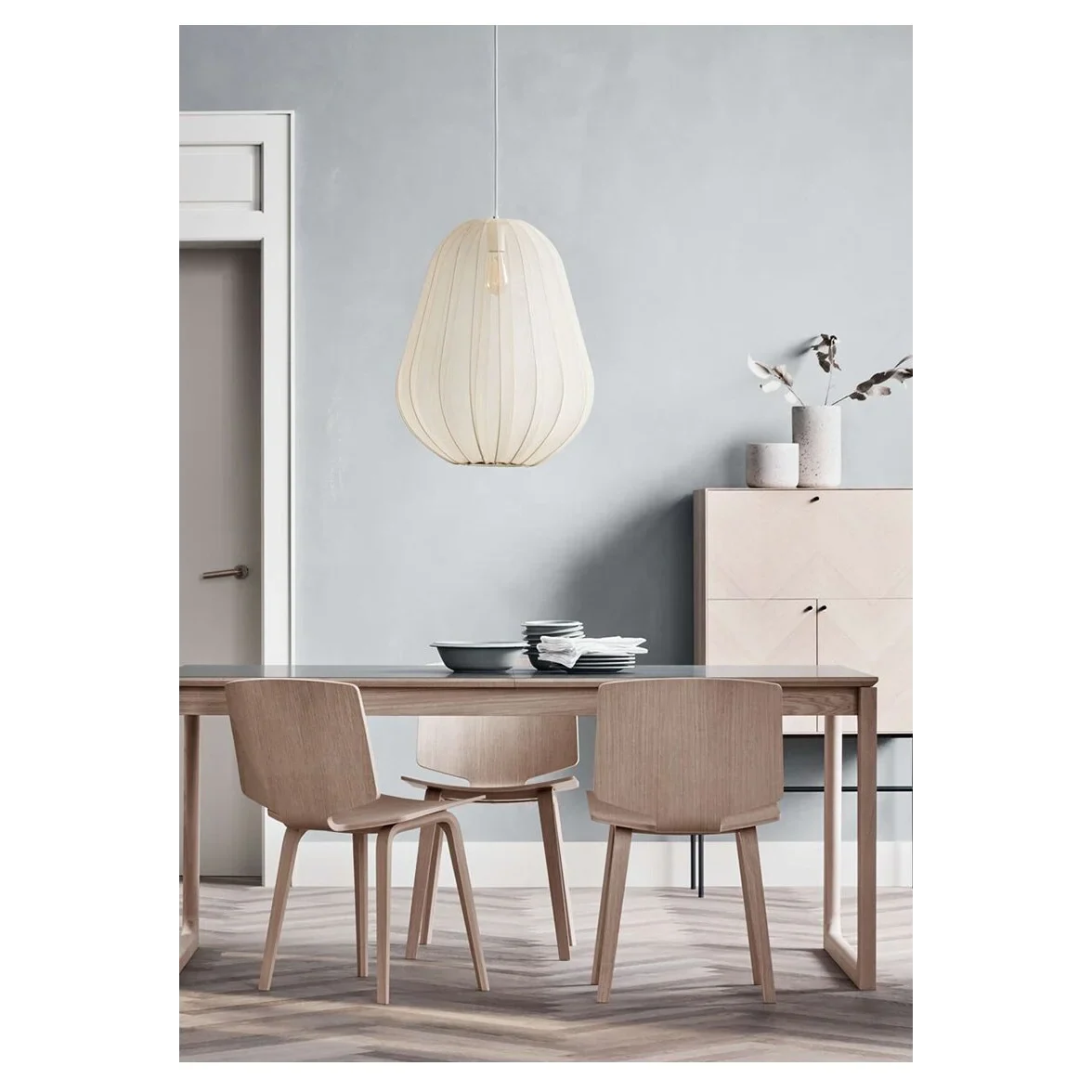 COCOON CLOTH PENDANT LIGHTS