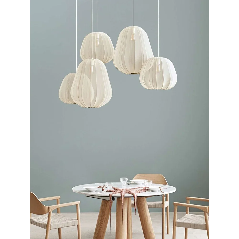 COCOON CLOTH PENDANT LIGHTS