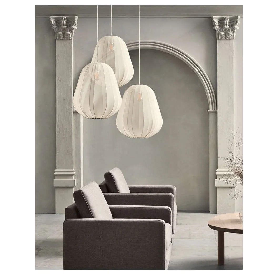COCOON CLOTH PENDANT LIGHTS