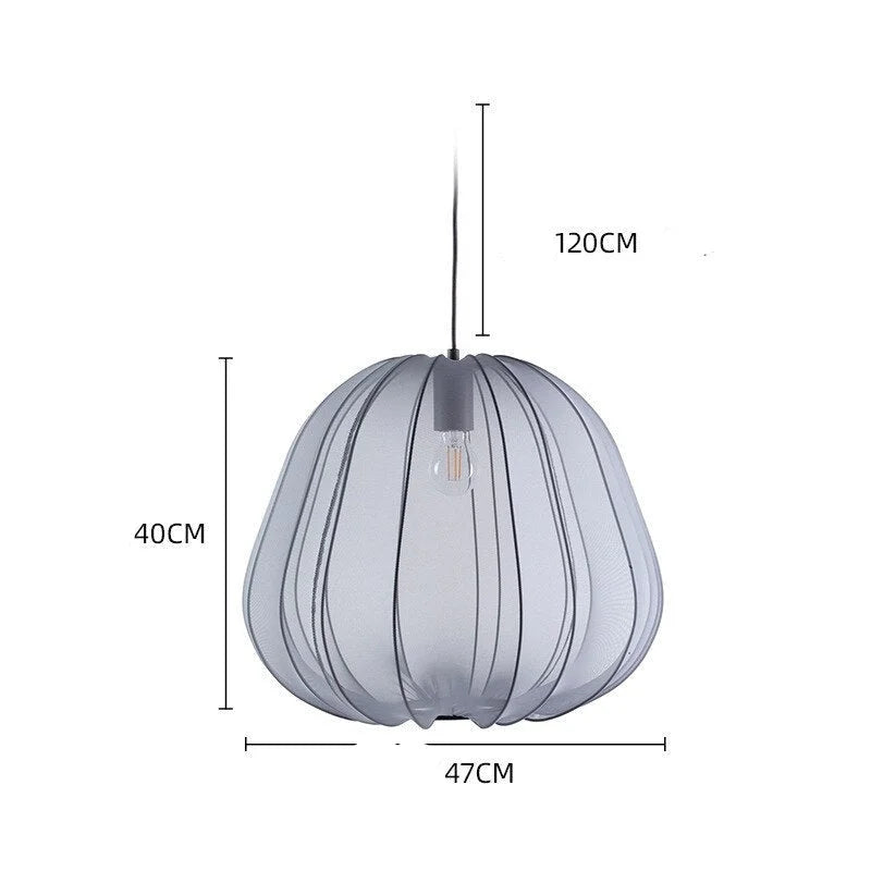 COCOON CLOTH PENDANT LIGHTS