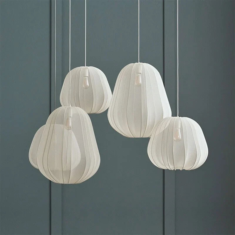 COCOON CLOTH PENDANT LIGHTS