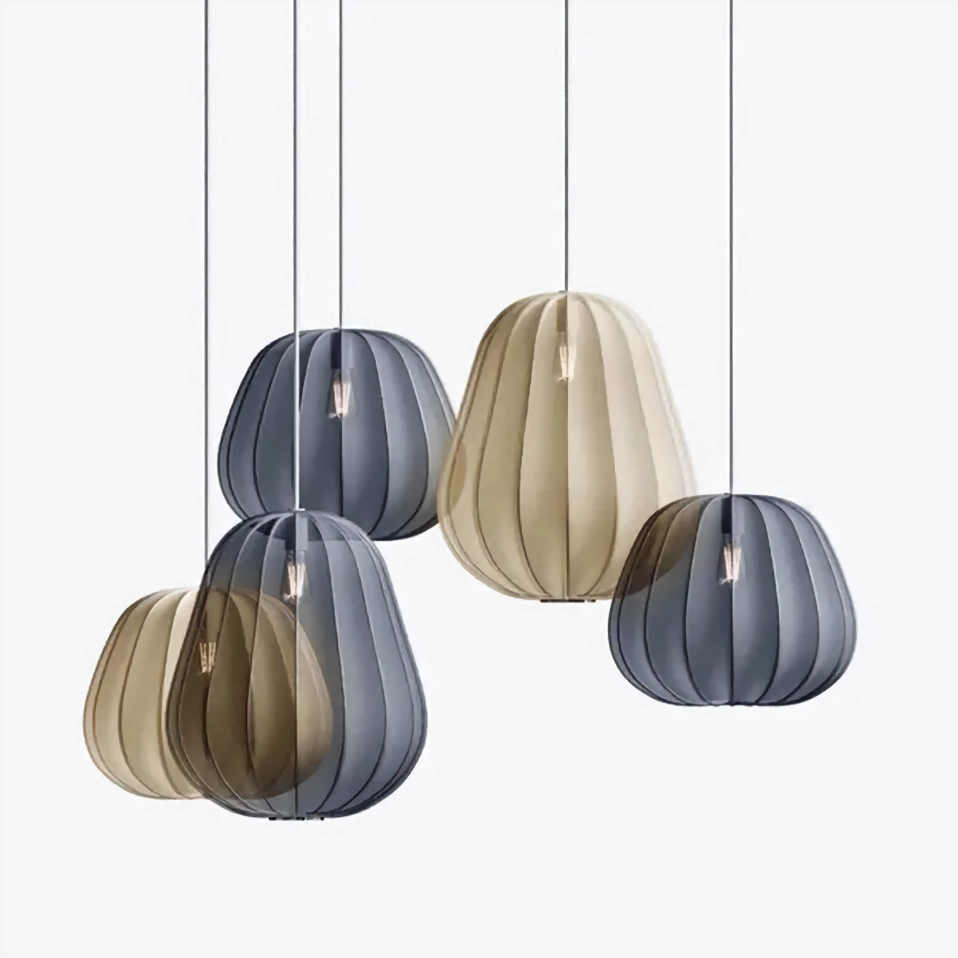 COCOON CLOTH PENDANT LIGHTS