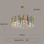 COLORFUL CRYSTAL CHANDELIER | CL87L44