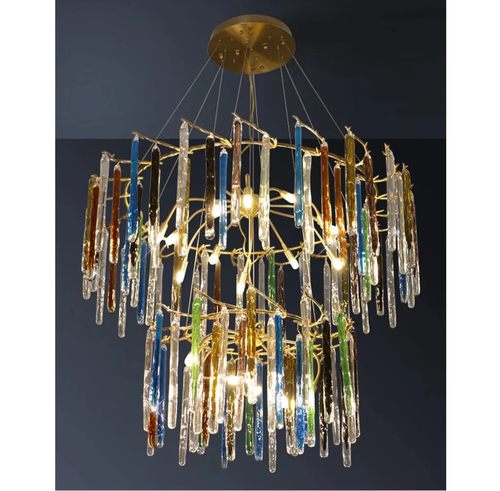 COLORFUL CRYSTAL CHANDELIER | CL87L44
