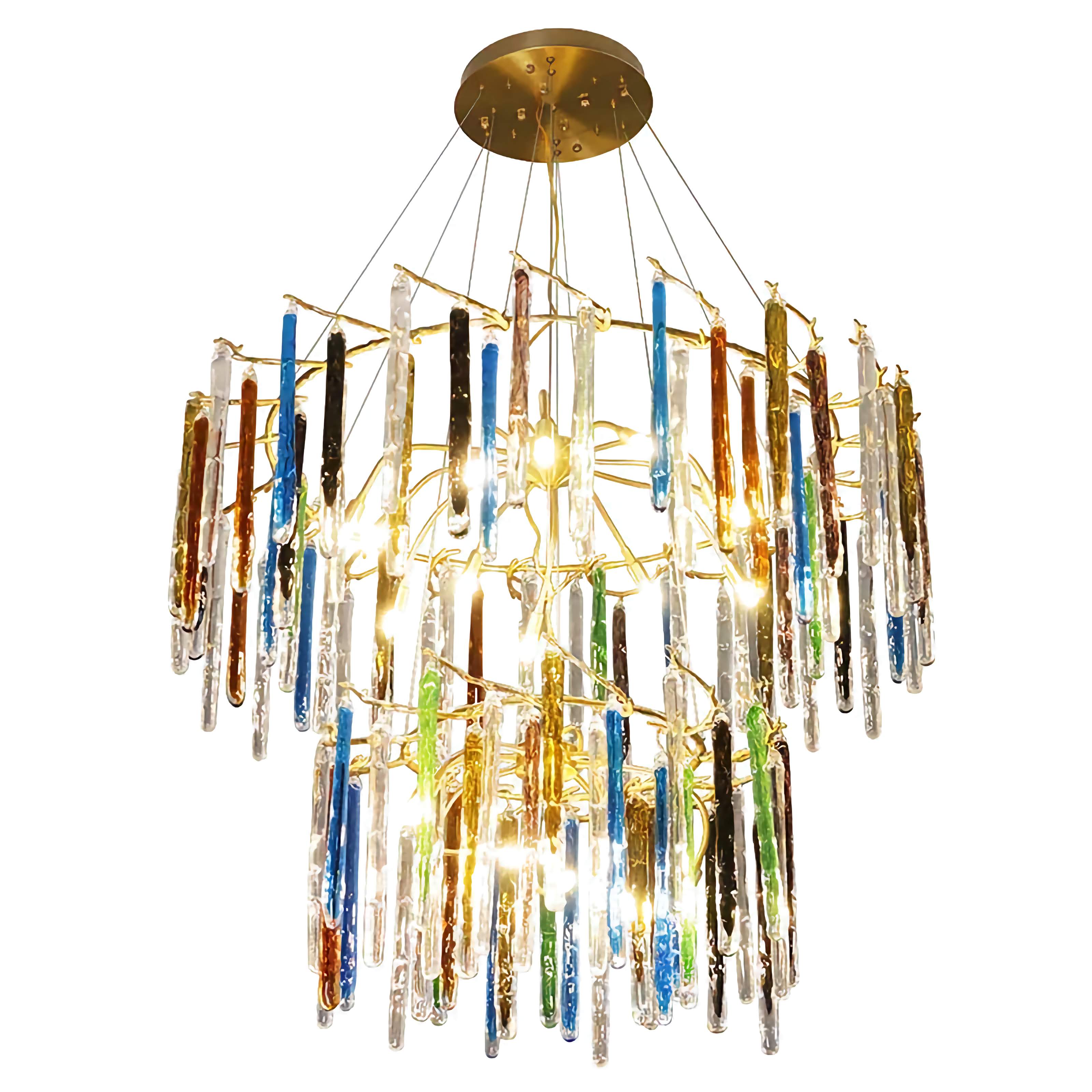 COLORFUL CRYSTAL CHANDELIER | CL87L44