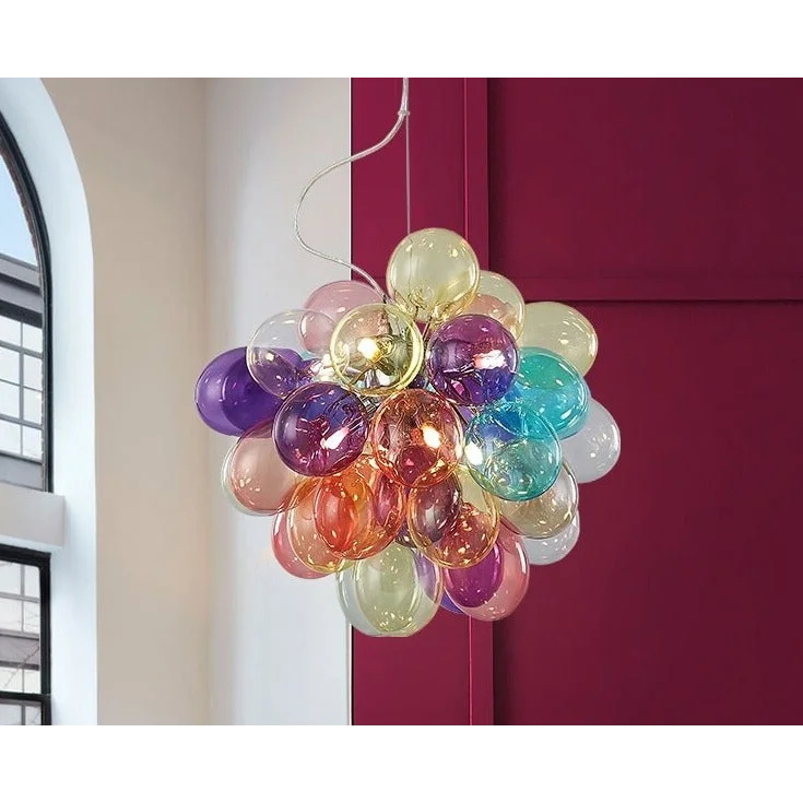 COLORFUL GLASS BALLOON PENDANT LAMPS | DESIGN CLP87852X
