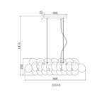 COLORFUL GLASS BALLOON PENDANT LAMPS | DESIGN CLP87852X