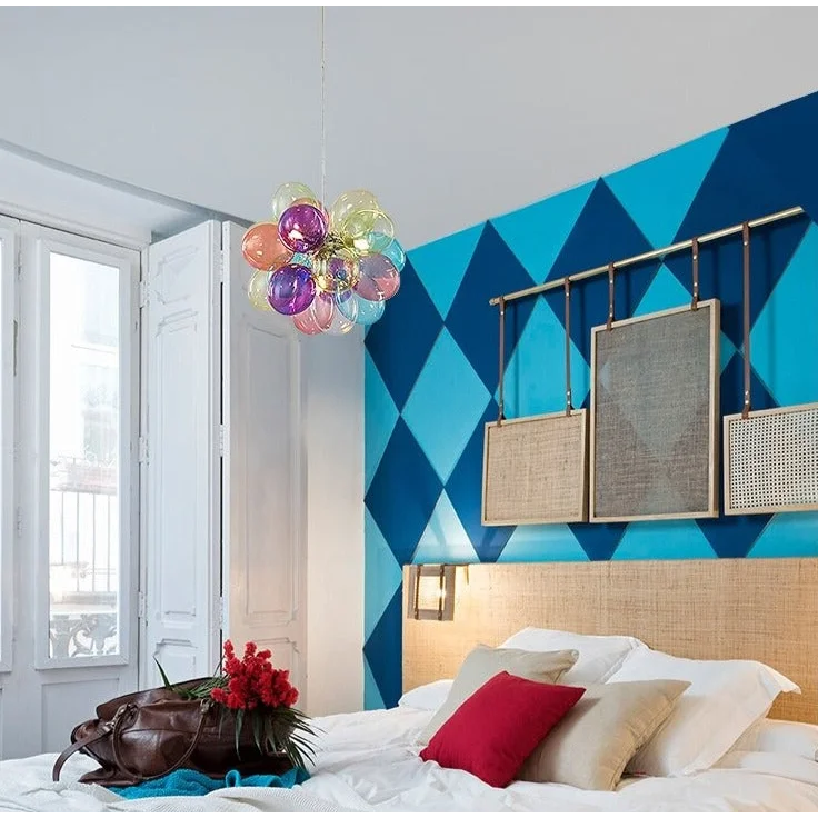 COLORFUL GLASS BALLOON PENDANT LAMPS | DESIGN CLP87852X