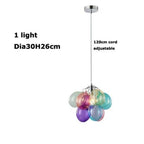 COLORFUL GLASS BALLOON PENDANT LAMPS | DESIGN CLP87852X
