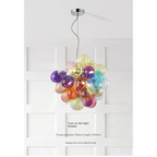 COLORFUL GLASS BALLOON PENDANT LAMPS | DESIGN CLP87852X