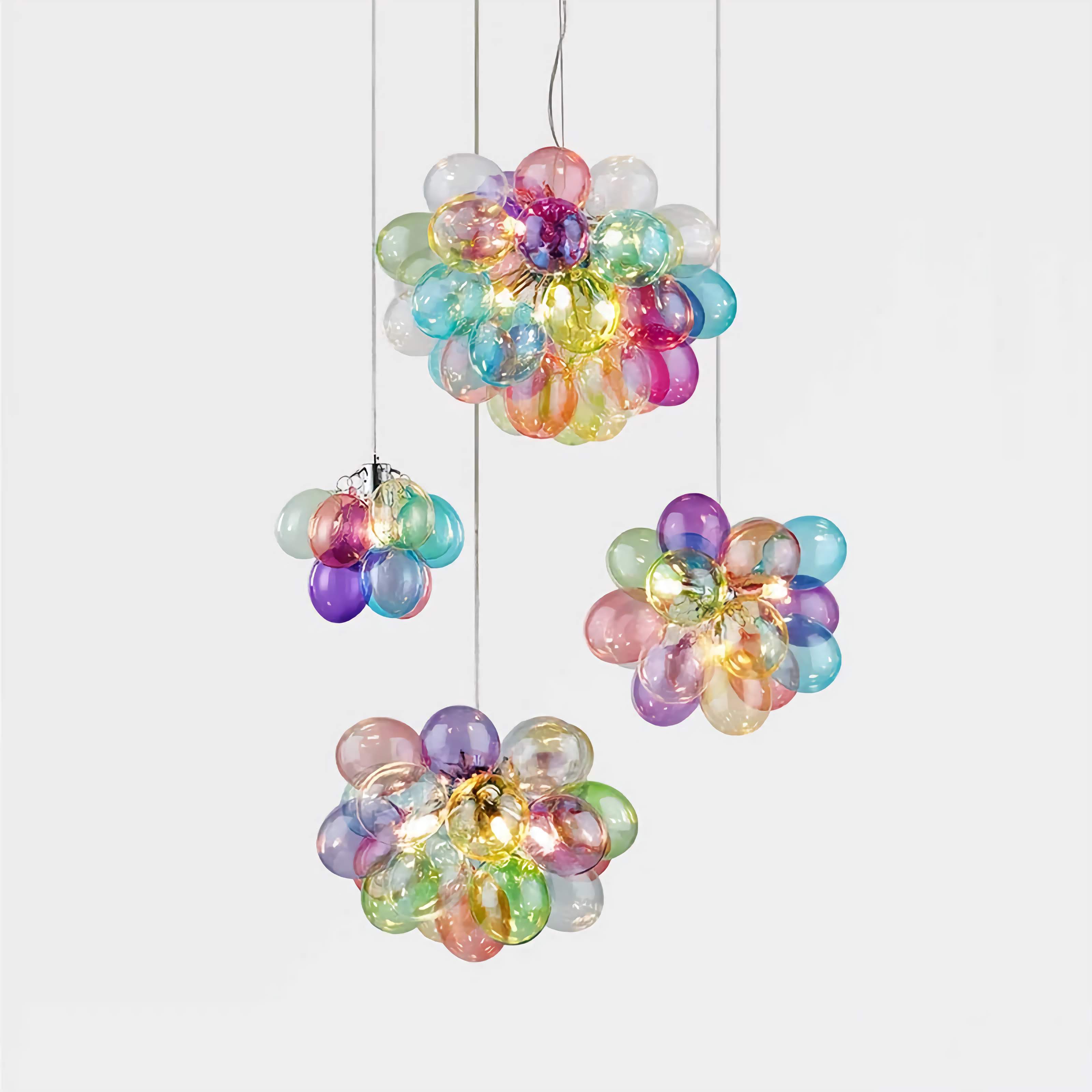 COLORFUL GLASS BALLOON PENDANT LAMPS | DESIGN CLP87852X