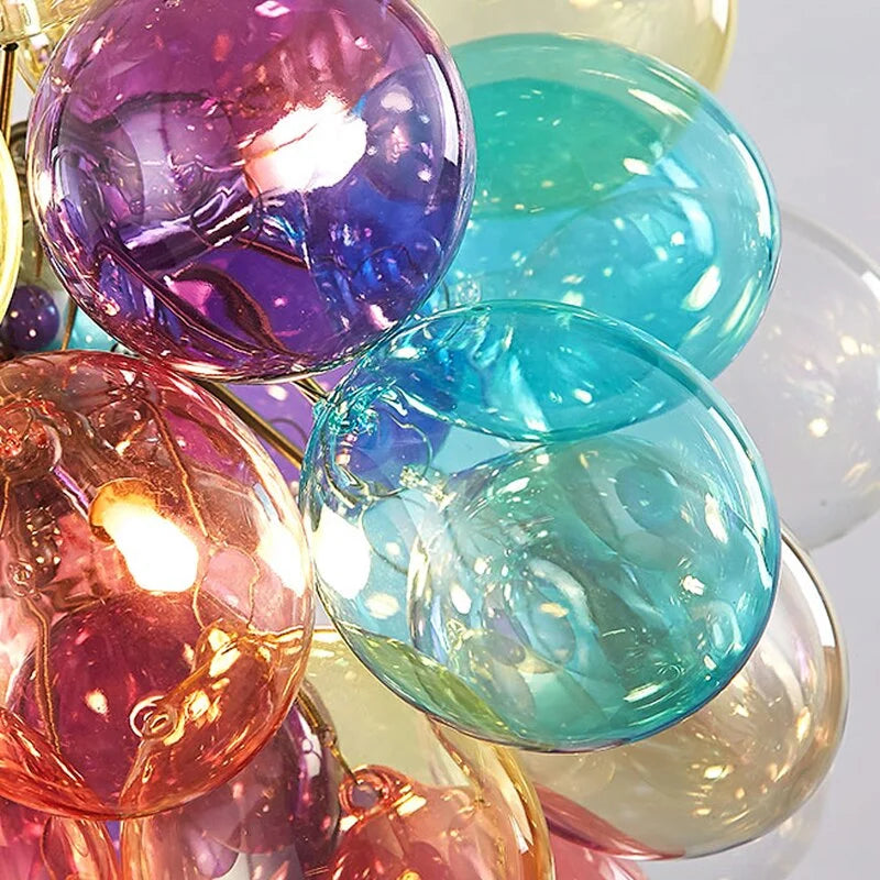 COLORFUL GLASS BALLOON PENDANT LAMPS | DESIGN CLP87852X