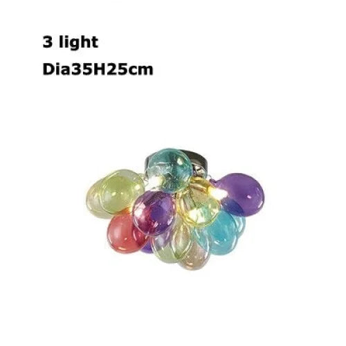 COLORFUL GLASS BALLOON PENDANT LAMPS | DESIGN CLP87852X