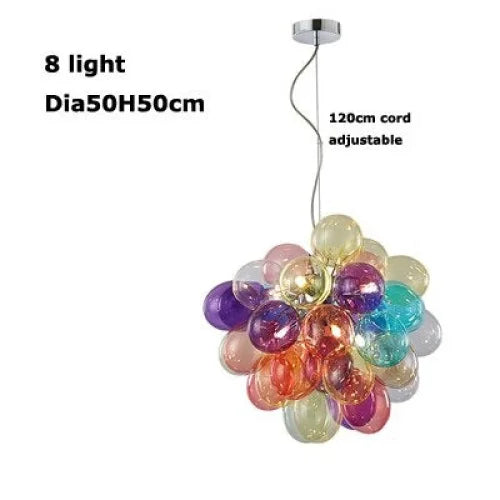COLORFUL GLASS BALLOON PENDANT LAMPS | DESIGN CLP87852X