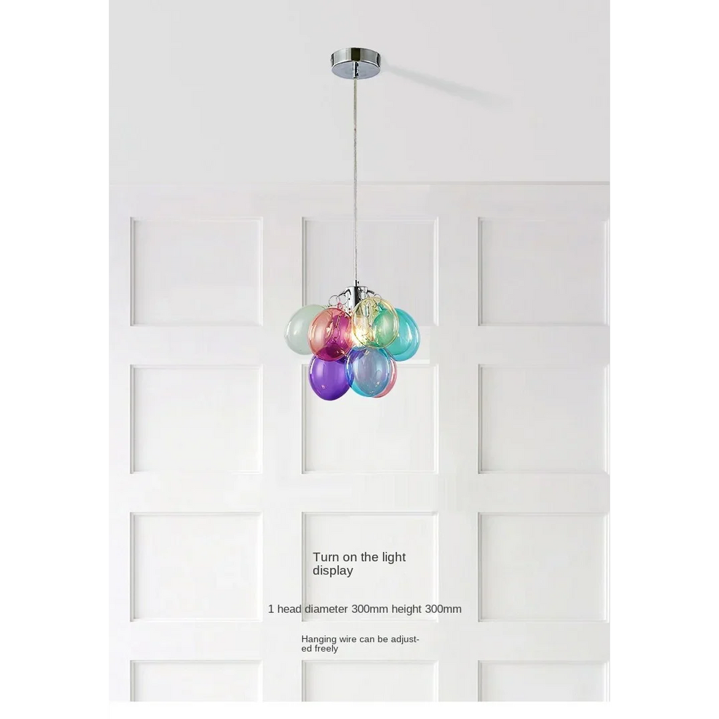 COLORFUL GLASS BALLOON PENDANT LAMPS | DESIGN CLP87852X