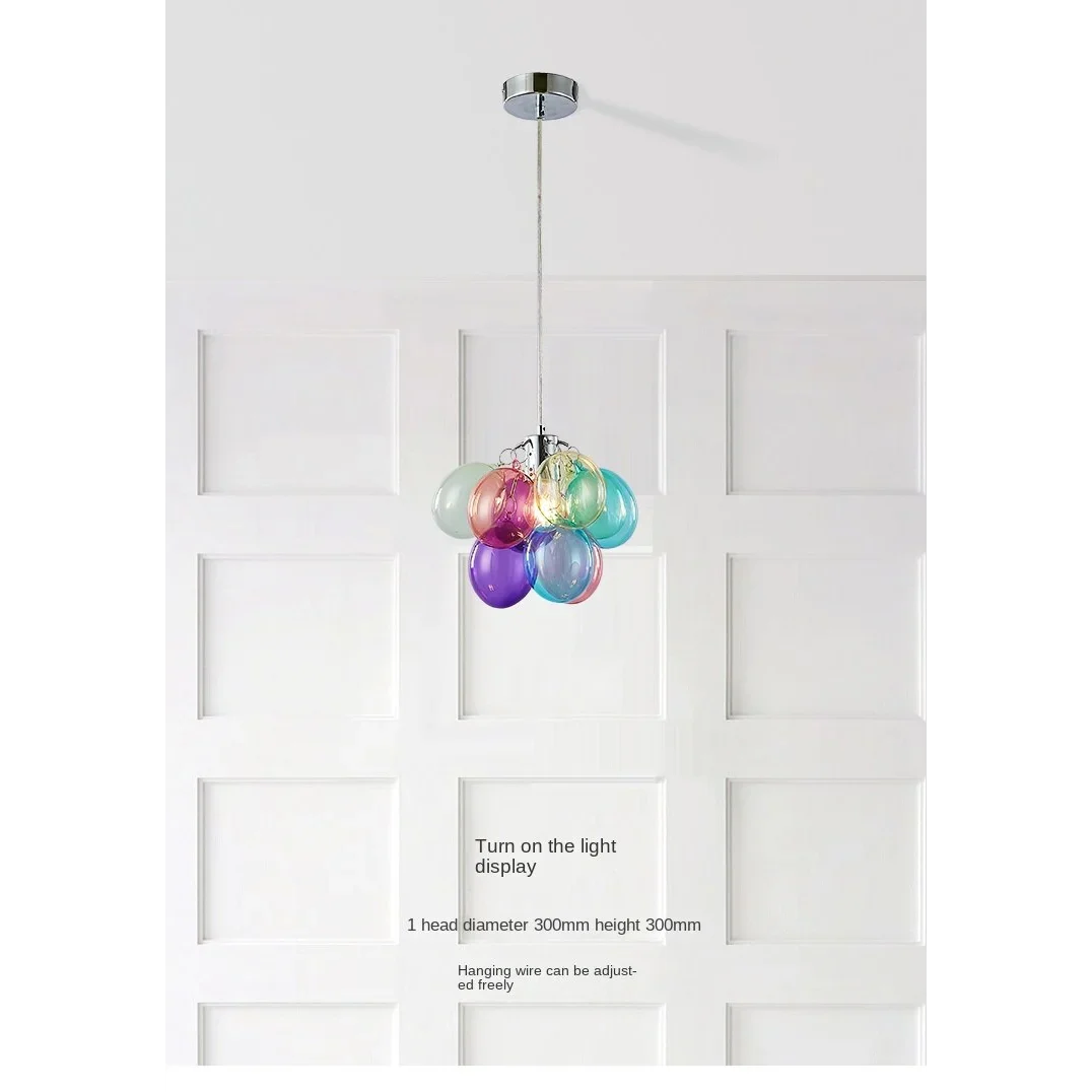 COLORFUL GLASS BALLOON PENDANT LAMPS | DESIGN CLP87852X